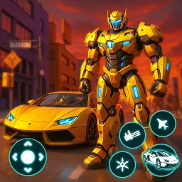 Icono de Robot City War: Car Transform